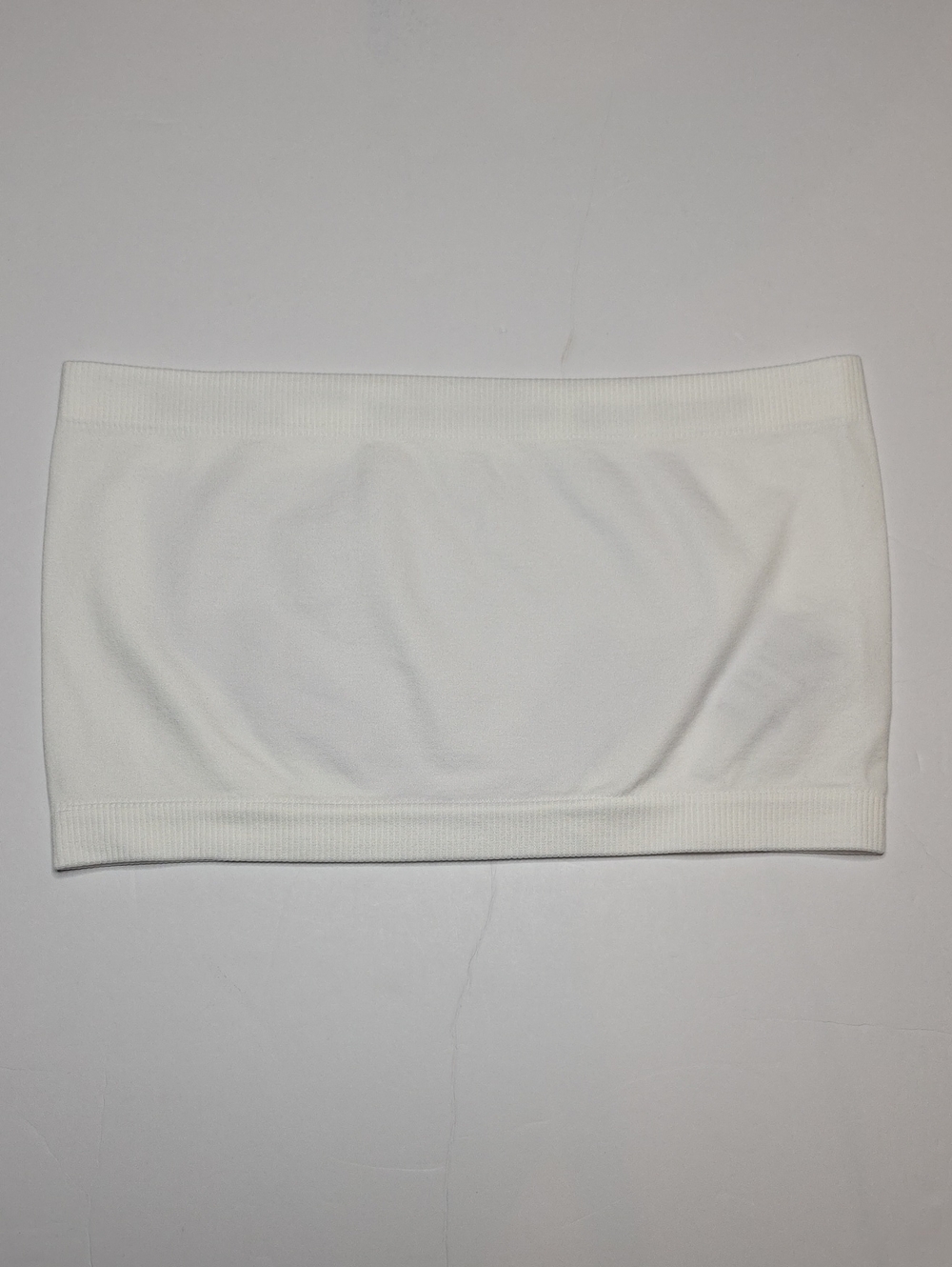 Zenana Bandeau Seamless Tube Top - White